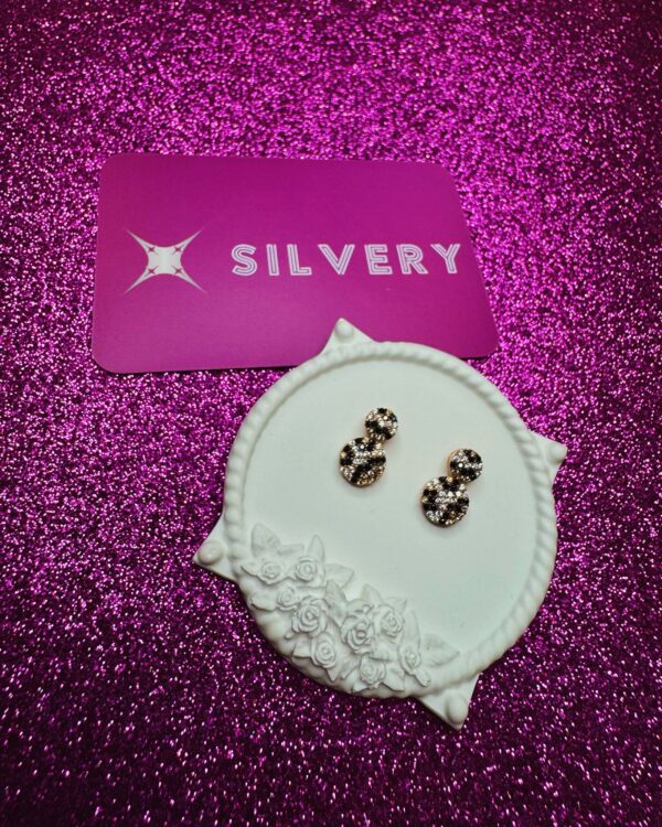 Elegant Sparkle 925 Silver Earrings