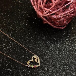 Mother's Eternal Heart Necklace