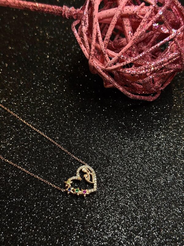 Mother's Eternal Heart Necklace