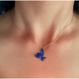 Blue Bird necklace