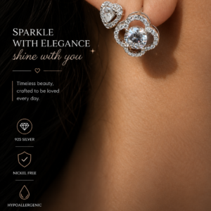 Flower earring